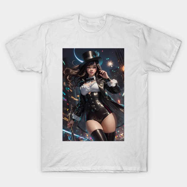 Magician young woman T-Shirt by _anssfzn